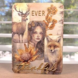 Handmade Ever Thankful Greeting Card